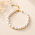 Freshwater Pearl Eternity Bracelet