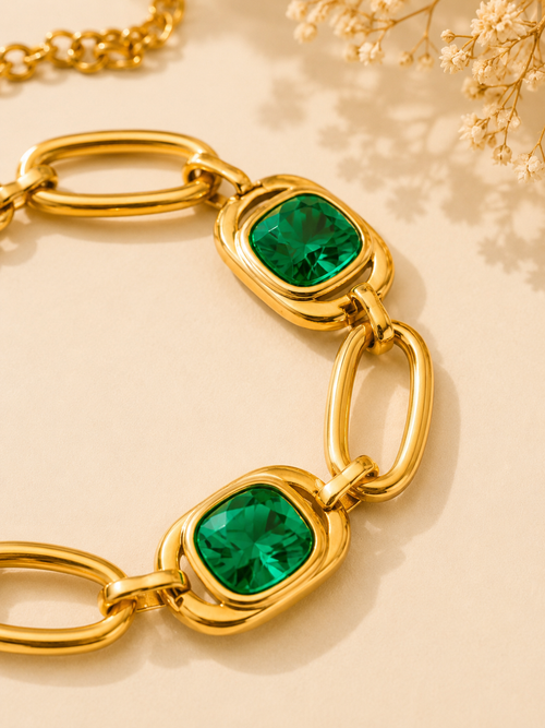 Evergreen Link Bracelet
